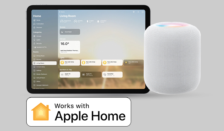 Work with Apple HomePod